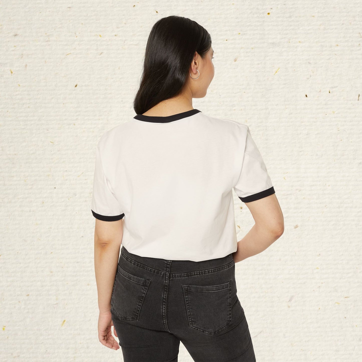 Retro Rafting Ringer T-Shirt | Vintage River Raft Graphic Tee | Lightweight Outdoor Adventure Shirt for Rafters