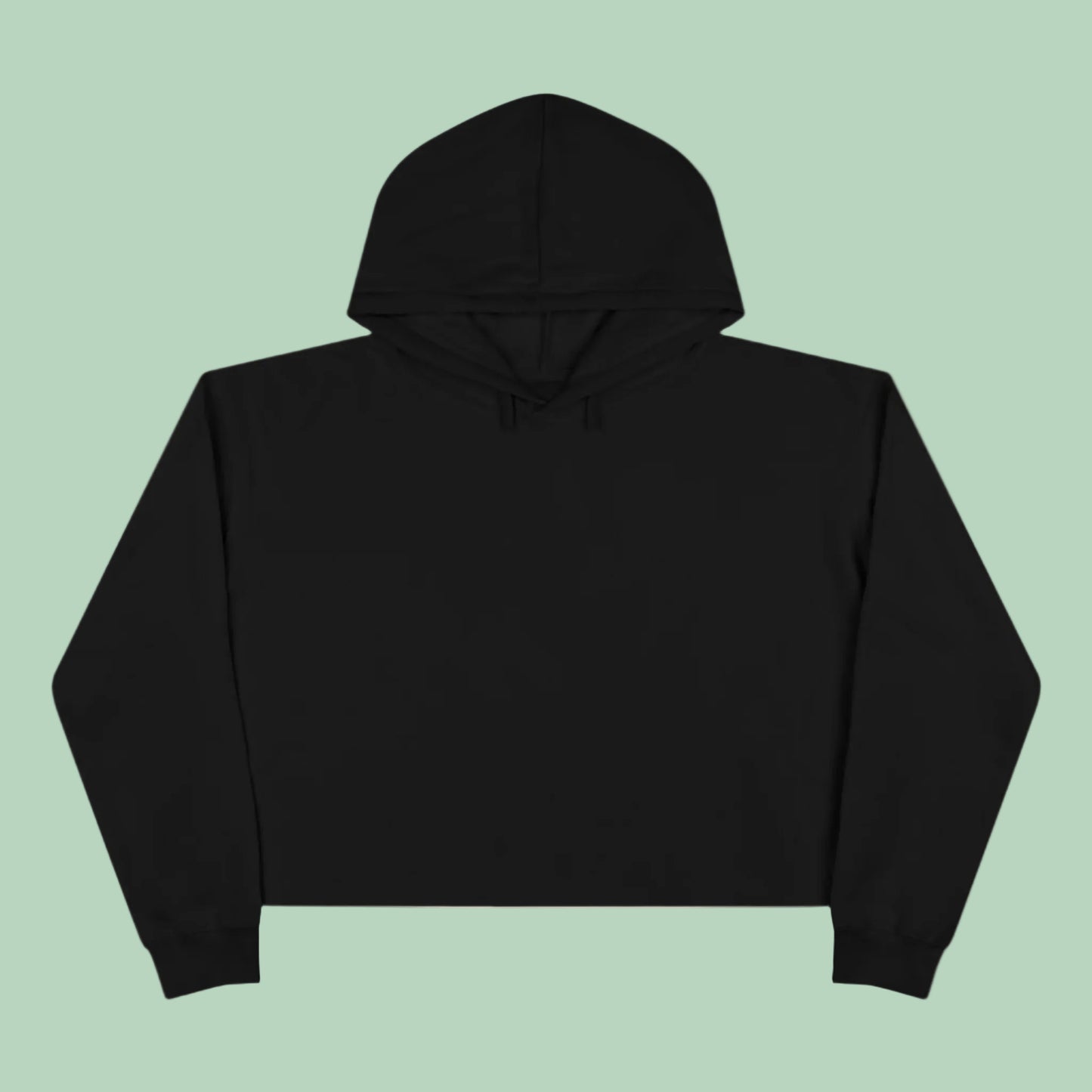 Woman wearing Soul Sister music inspired women’s cropped hoodie