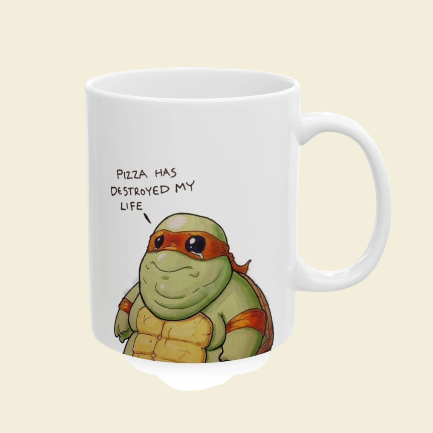 Michelangelo coffee mug