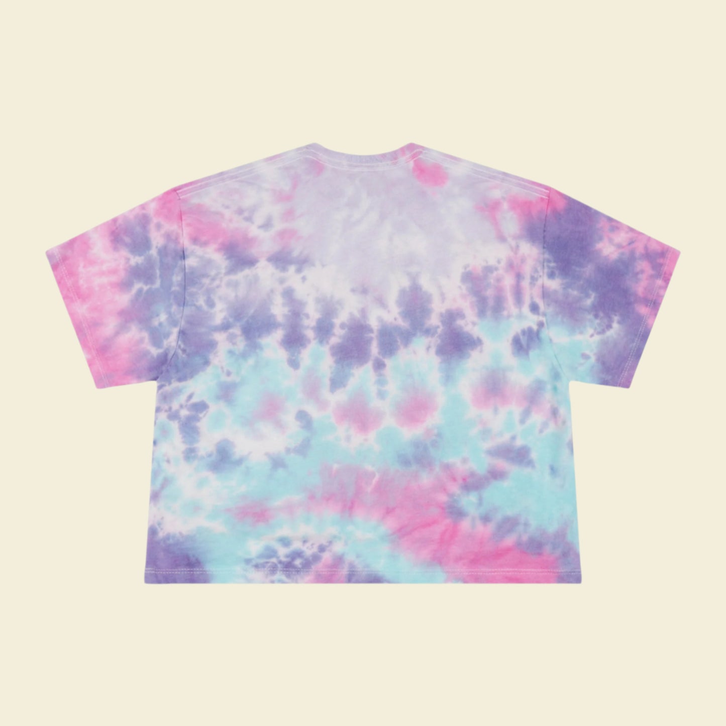 Game Day Soccer Shirt. Women's Tie-Dye Crop Tee football weekend.