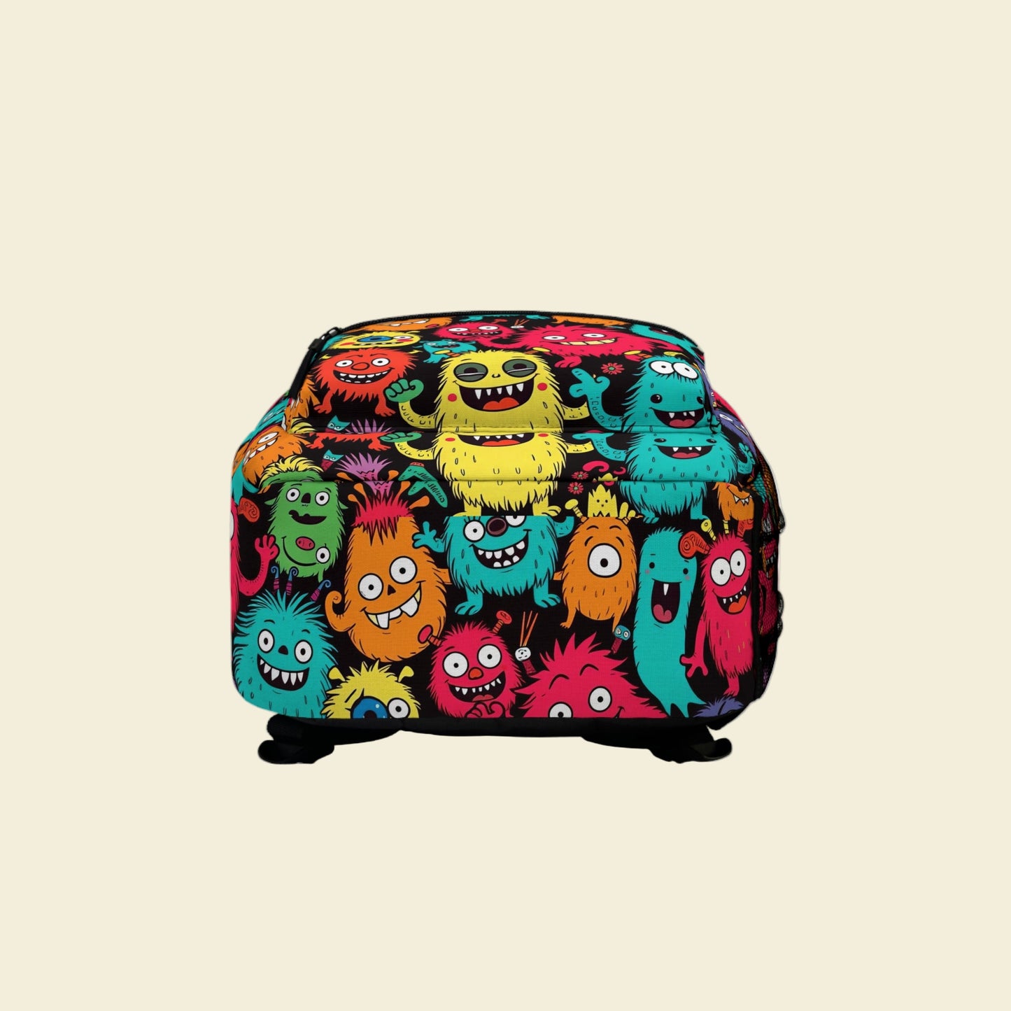 Monster Kids Backpack, Back to School Bag, School Supplies for going back to school. Personalizable Kids Backpack.