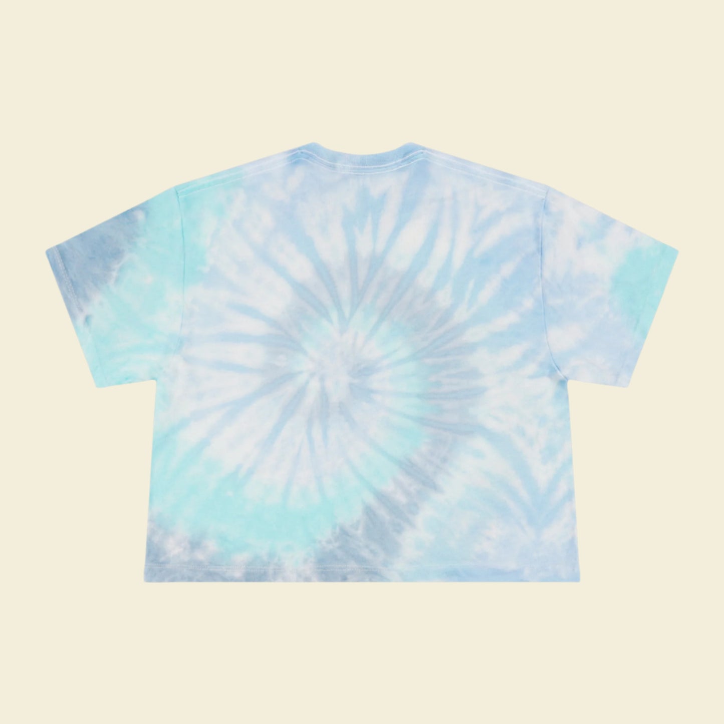Game Day Soccer Shirt. Women's Tie-Dye Crop Tee football weekend.