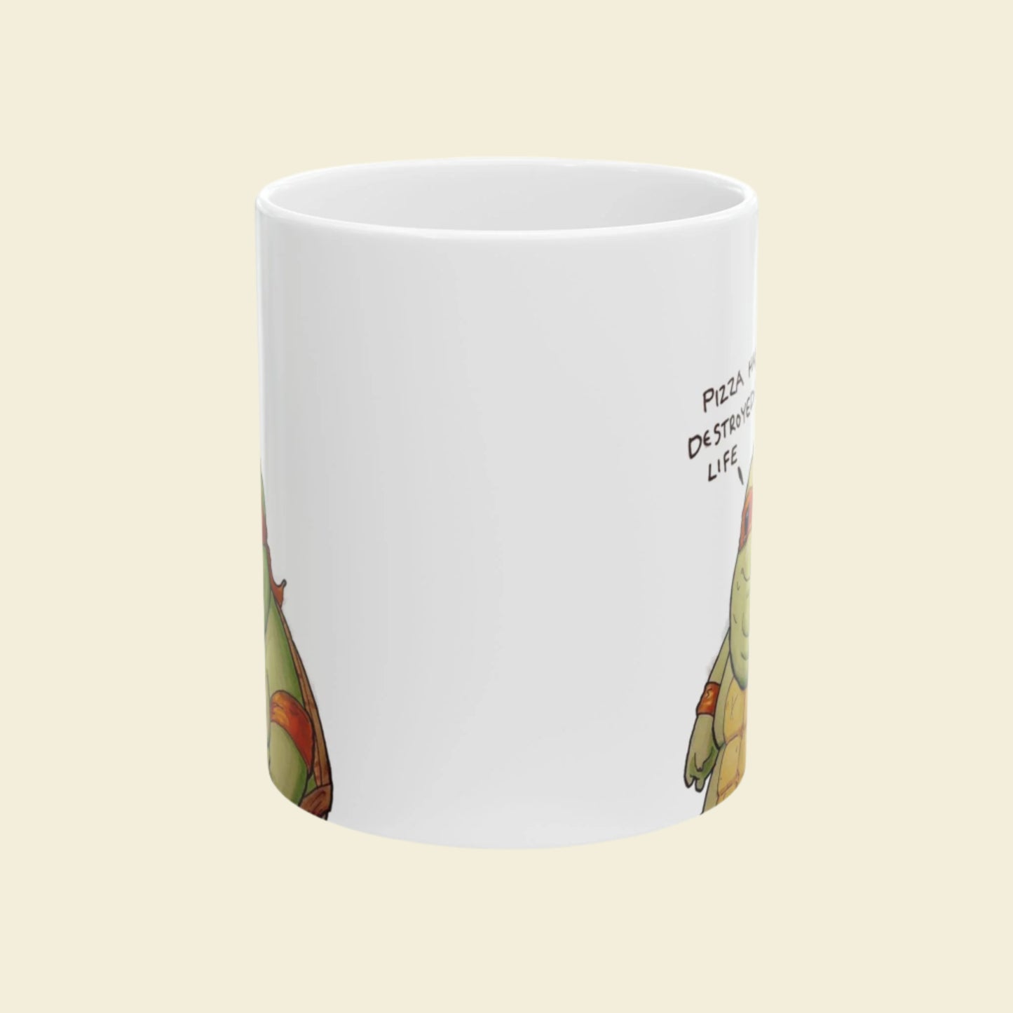 Michelangelo coffee mug