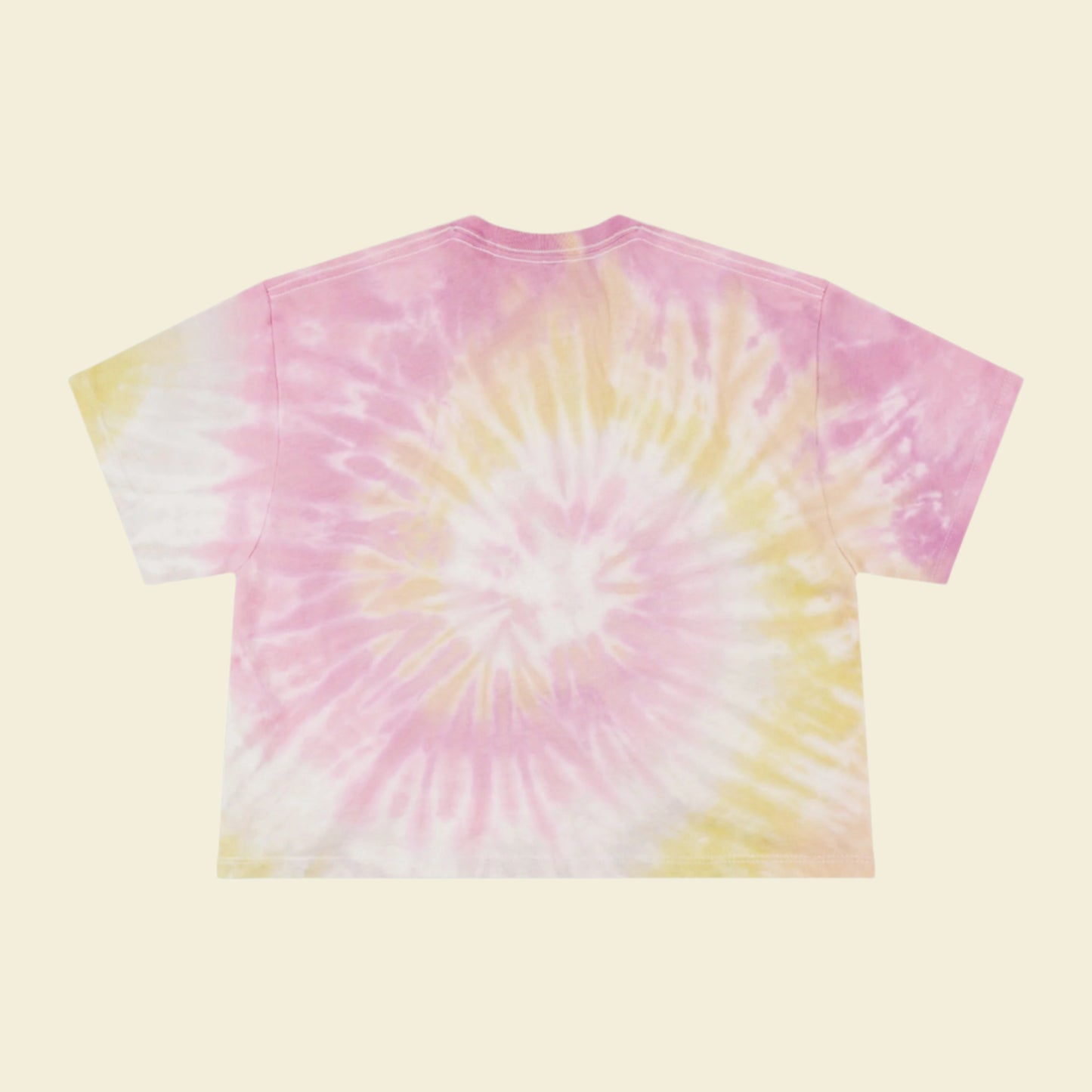 Game Day Soccer Shirt. Women's Tie-Dye Crop Tee football weekend.