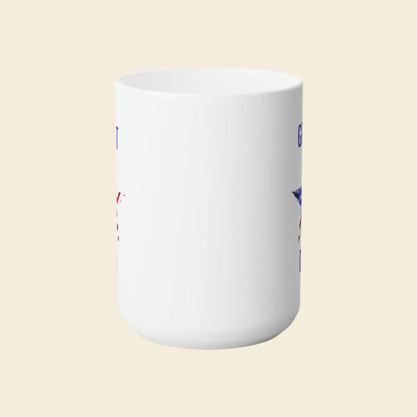 Great American Dad Ceramic Mug 15oz. Dad Gift for under ten dollars. Perfect for any Father's Day.