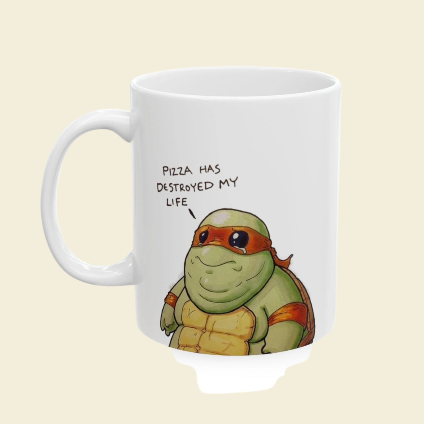 Michelangelo coffee mug