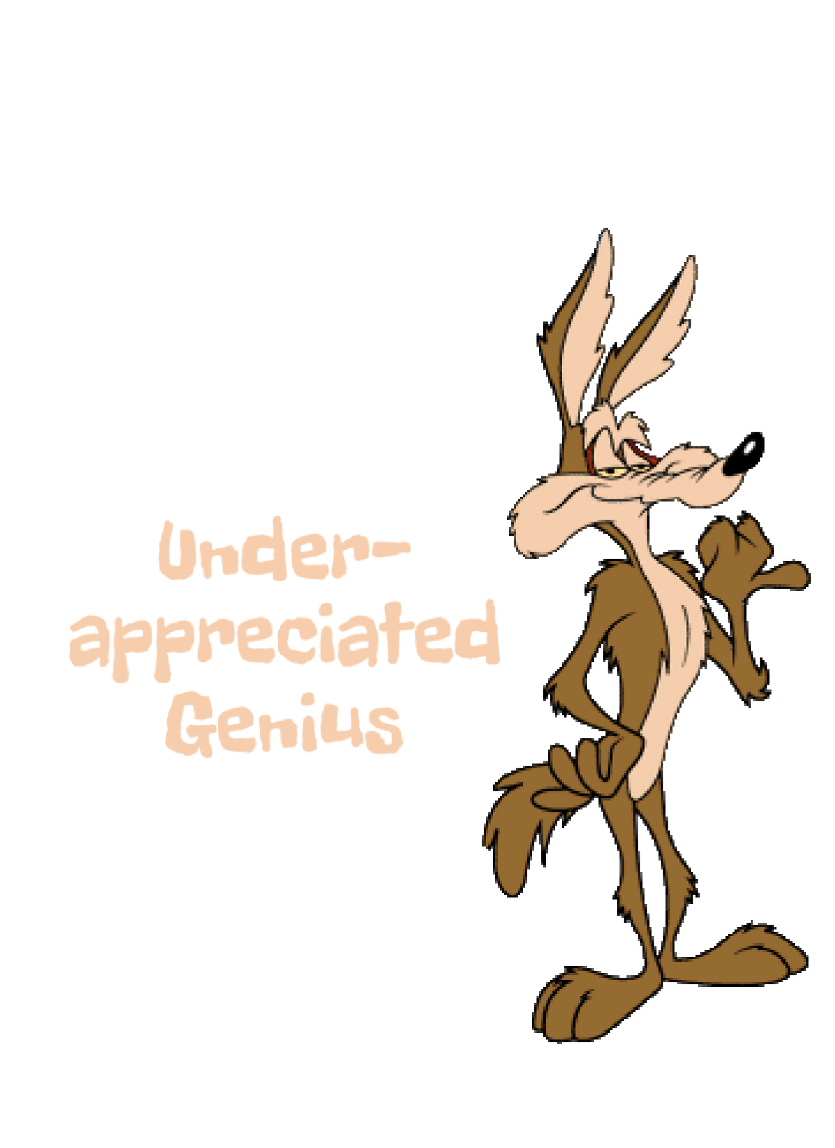 Wile E. Coyote Black Coffee Mug | 15 oz Ceramic Cartoon Mug | Funny Gift for Cartoon Fans