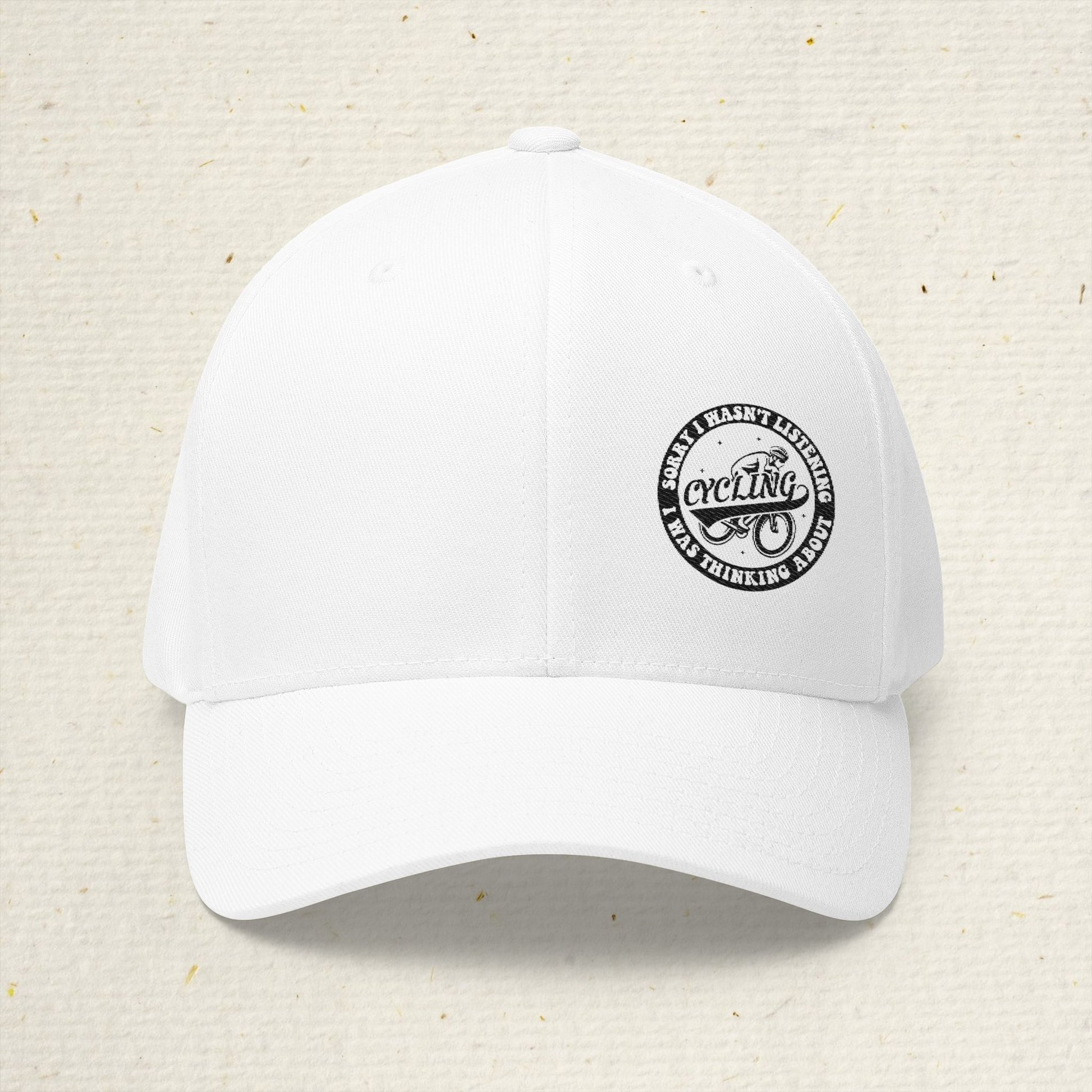 Funny Cycling Cap: Flexfit Cycling Hat for Men & Women | Structured Cycling Cap