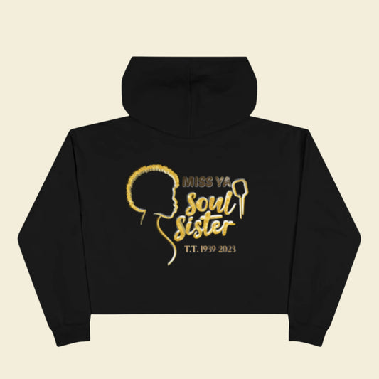 Soul Sister Tina Turner Crop Hoodie. Simply the best cropped hooded sweatshirt.
