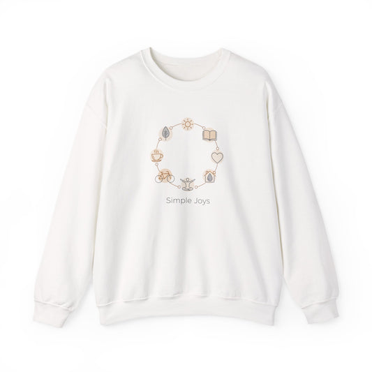 One-Line Floral Wreath Sweatshirt | minimalist line art, scandi outline