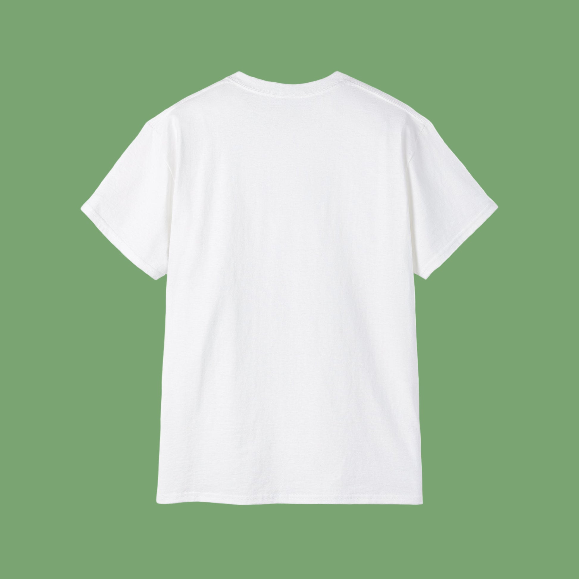 Funny Bigfoot / Sasquatch shirt: White Unisex Cotton crew neck T-Shirt