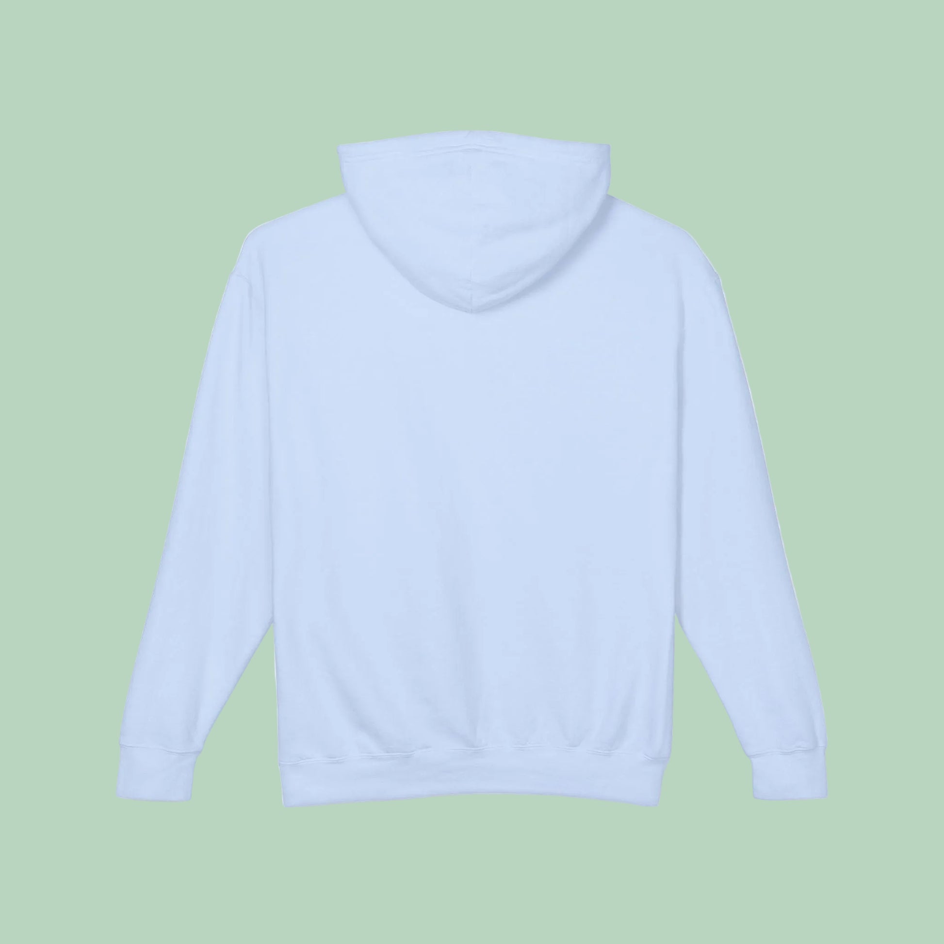 White Highland cow hoodie featuring hand-drawn cow with red polka dot bandana and Not Today Heifer graphic