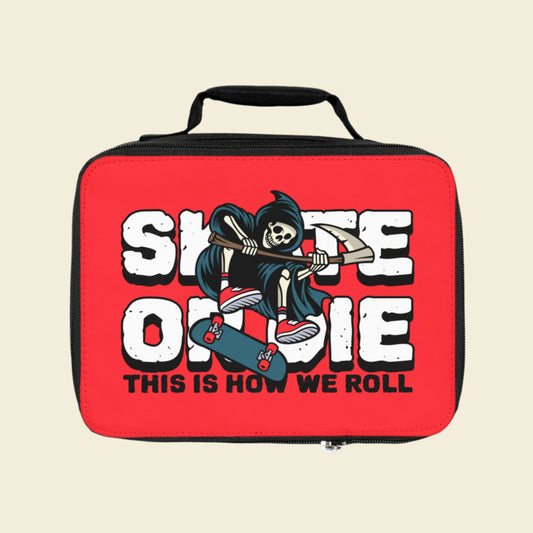 Skater Lunch Bag. Insulated Lunch Bag. Adult Lunch Bag Gift for her or him. Great for back to school or gift under forty dollars.
