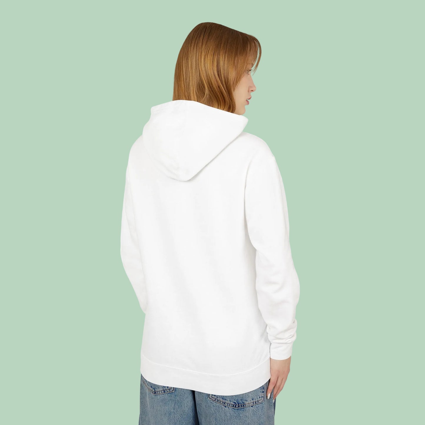 White Highland cow hoodie featuring hand-drawn cow with red polka dot bandana and Not Today Heifer graphic