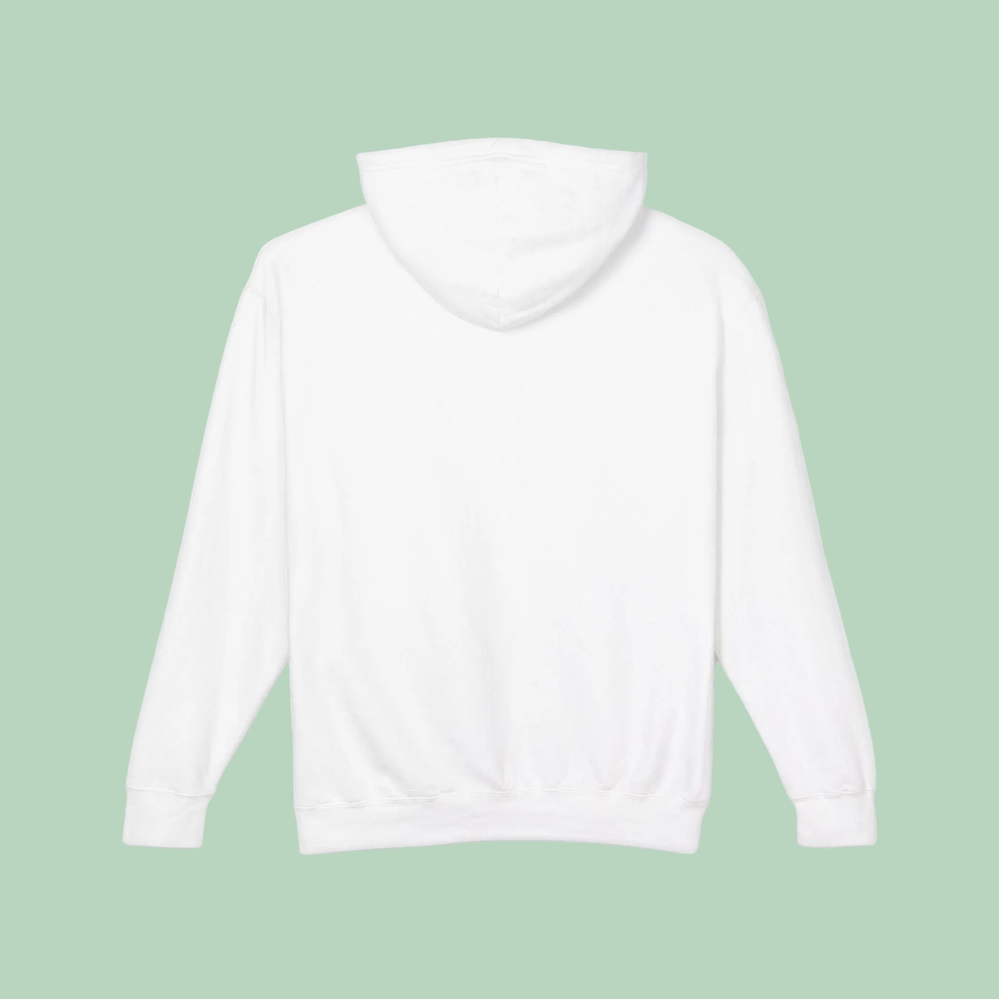 White Highland cow hoodie featuring hand-drawn cow with red polka dot bandana and Not Today Heifer graphic
