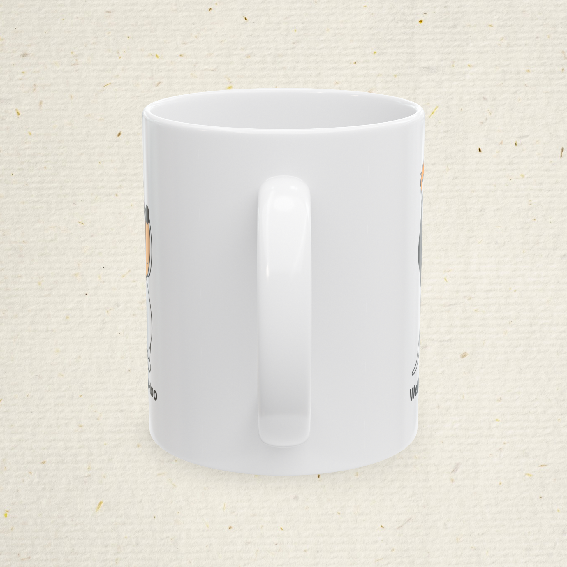 Droopy Dog Coffee Mug: Vintage Cartoon Ceramic Cup 11oz & 15oz | Dishwasher & Microwave Safe