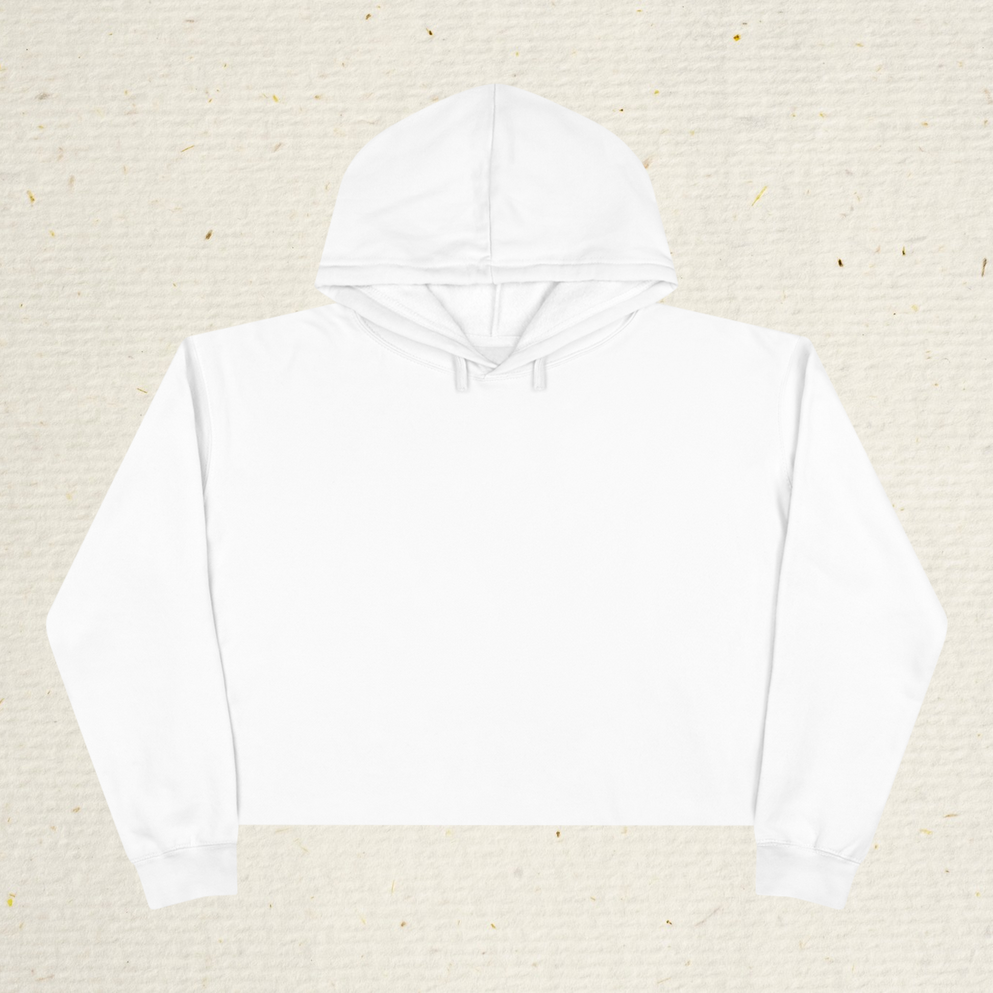 Woman wearing Soul Sister music inspired women’s cropped hoodie