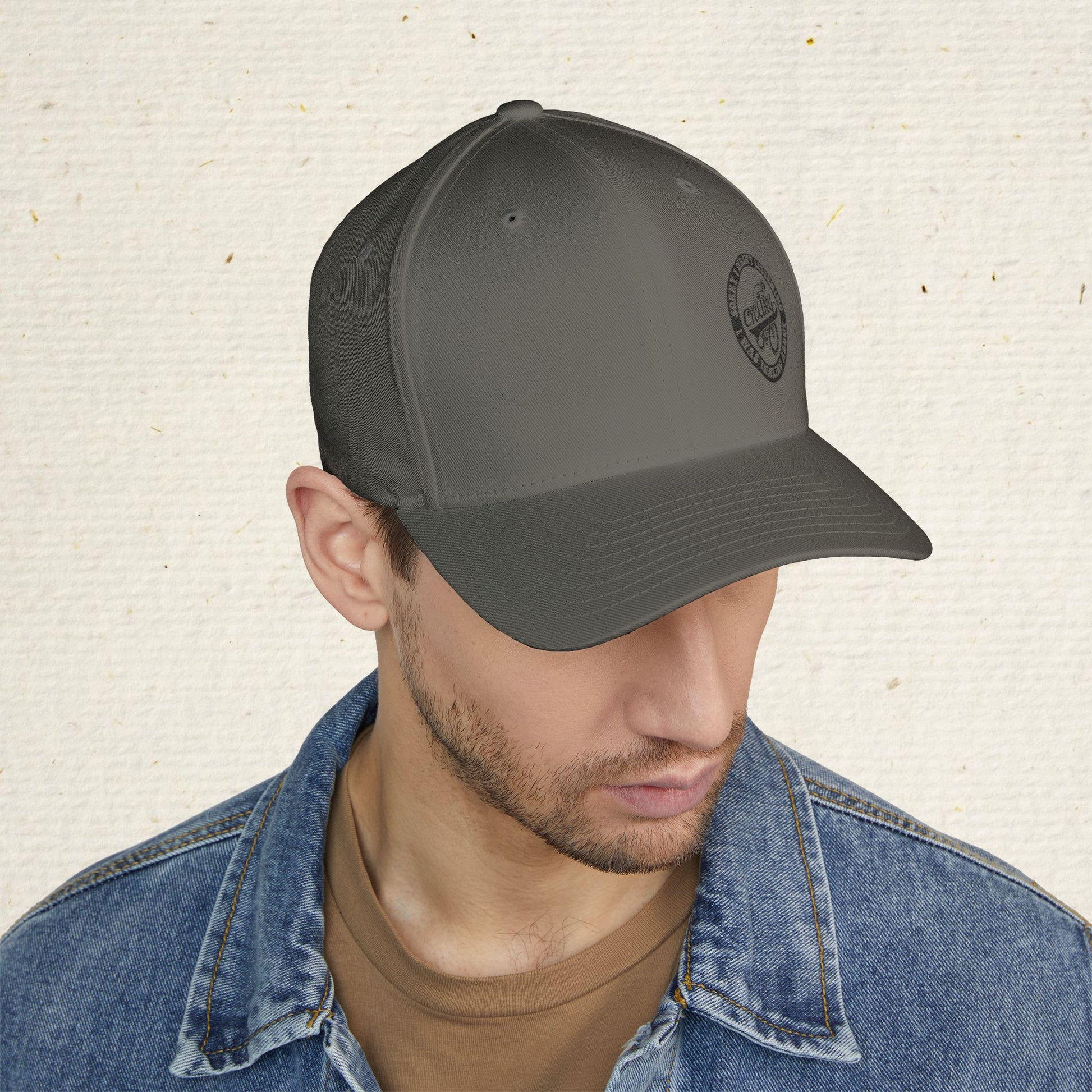 Funny Cycling Cap: Flexfit Cycling Hat for Men & Women | Structured Cycling Cap