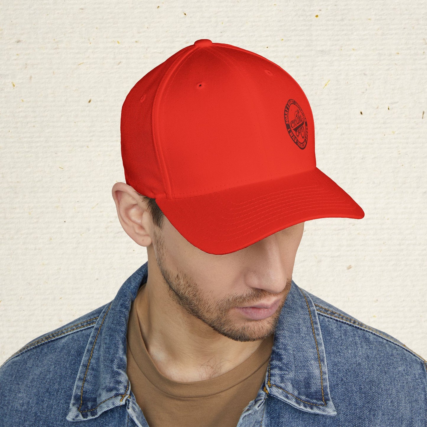 Funny Cycling Cap: Flexfit Cycling Hat for Men & Women | Structured Cycling Cap