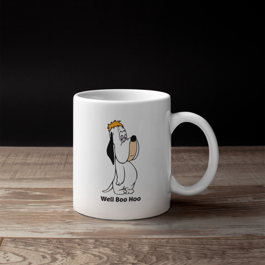 Droopy Dog Coffee Mug: Vintage Cartoon Ceramic Cup 11oz & 15oz | Dishwasher & Microwave Safe
