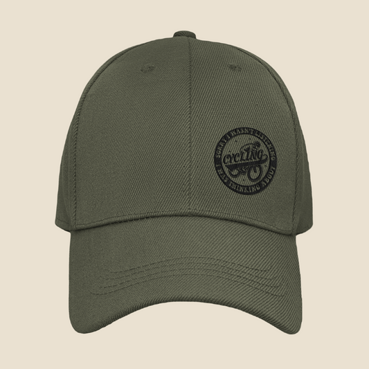 Funny Cycling Cap: Flexfit Cycling Hat for Men & Women | Structured Cycling Cap