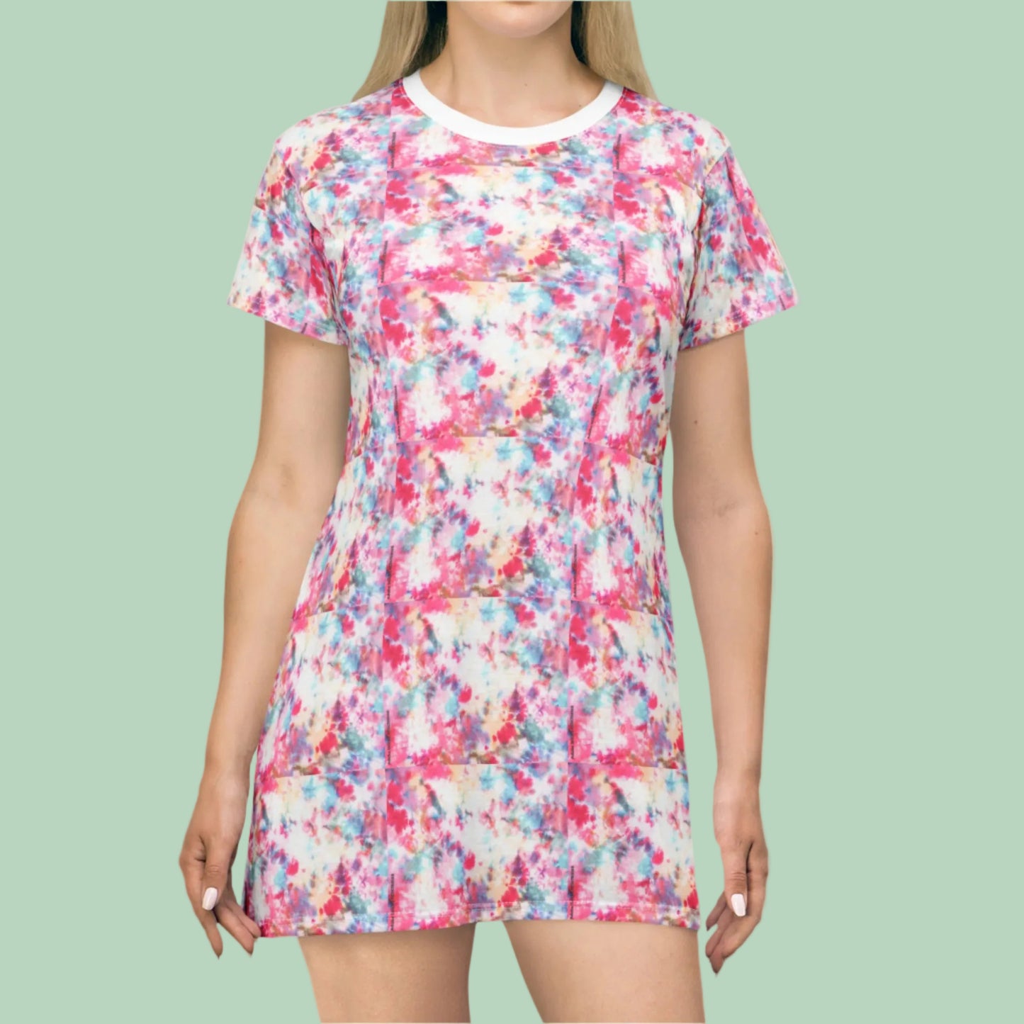 women tie dye dress relaxed fit summer