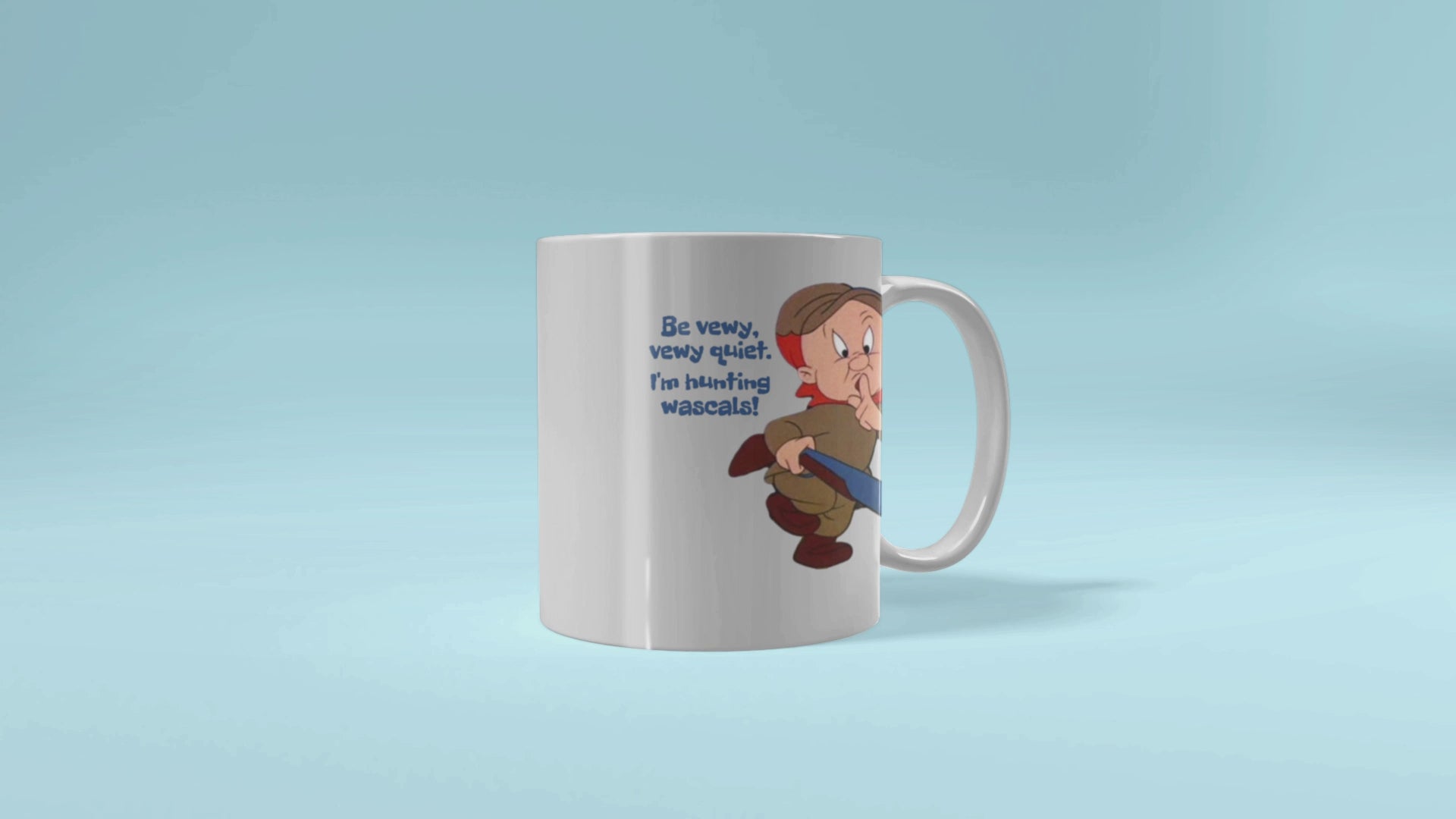 Funny vintage cartoon ceramic coffee mug 11oz novelty coffee cup