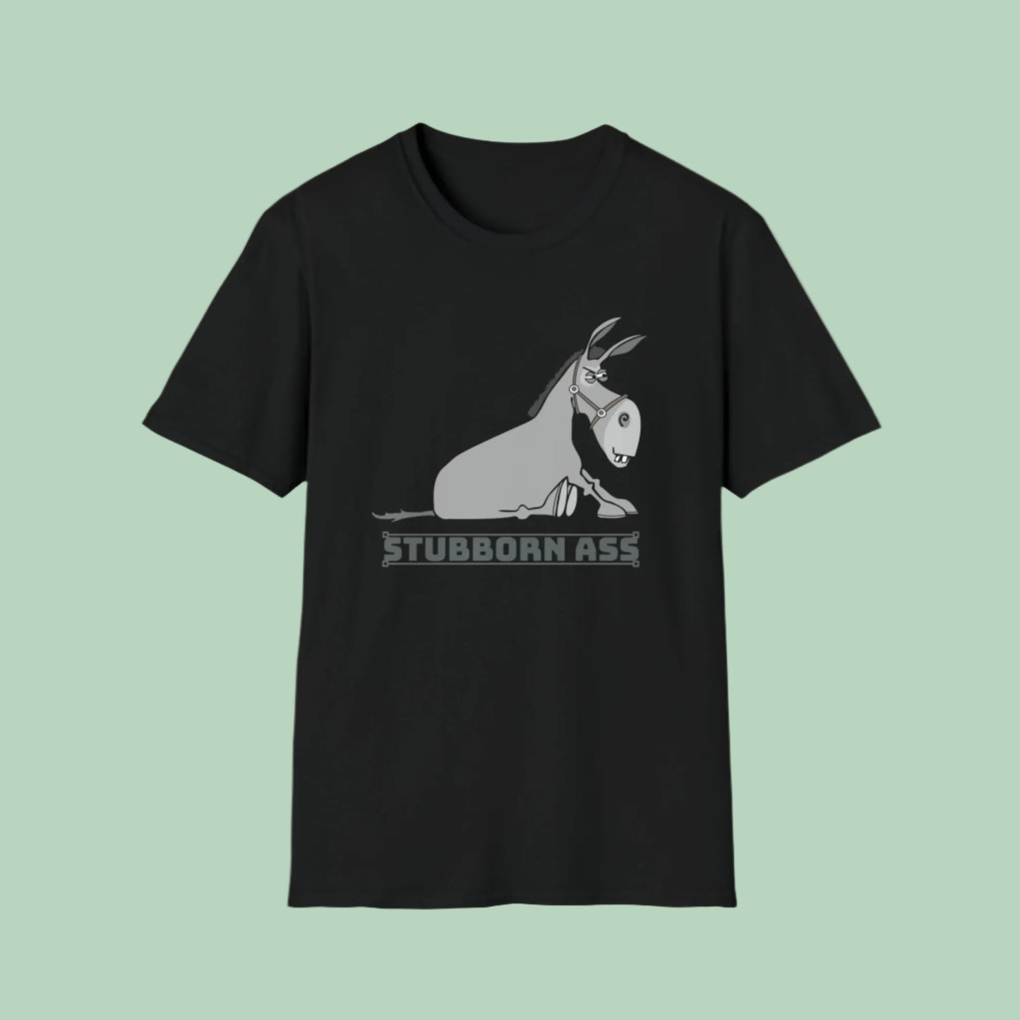 stubborn donkey shirt funny animal t shirt