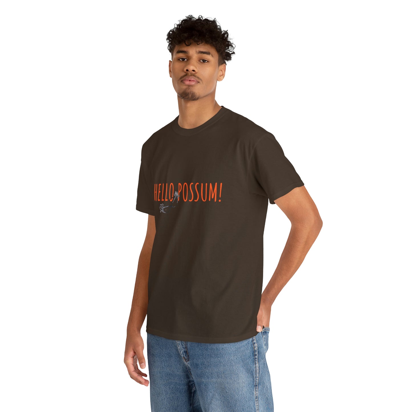 Dame Edna Everage inspired Unisex Cotton Tee. Tribute to the late Barry Humphries t shirt, Hello Possum!