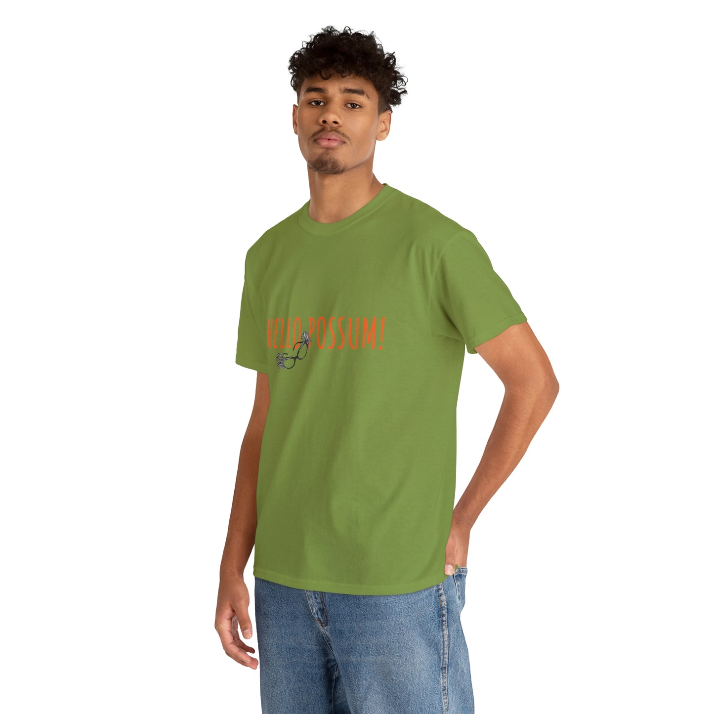 Dame Edna Everage inspired Unisex Cotton Tee. Tribute to the late Barry Humphries t shirt, Hello Possum!