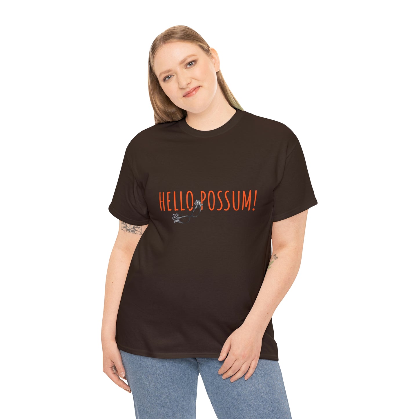 Dame Edna Everage inspired Unisex Cotton Tee. Tribute to the late Barry Humphries t shirt, Hello Possum!